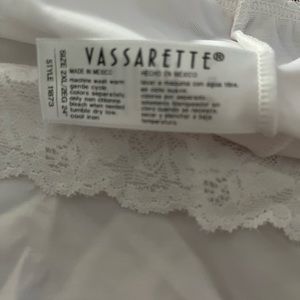 White Vassarette Slip - 2XL